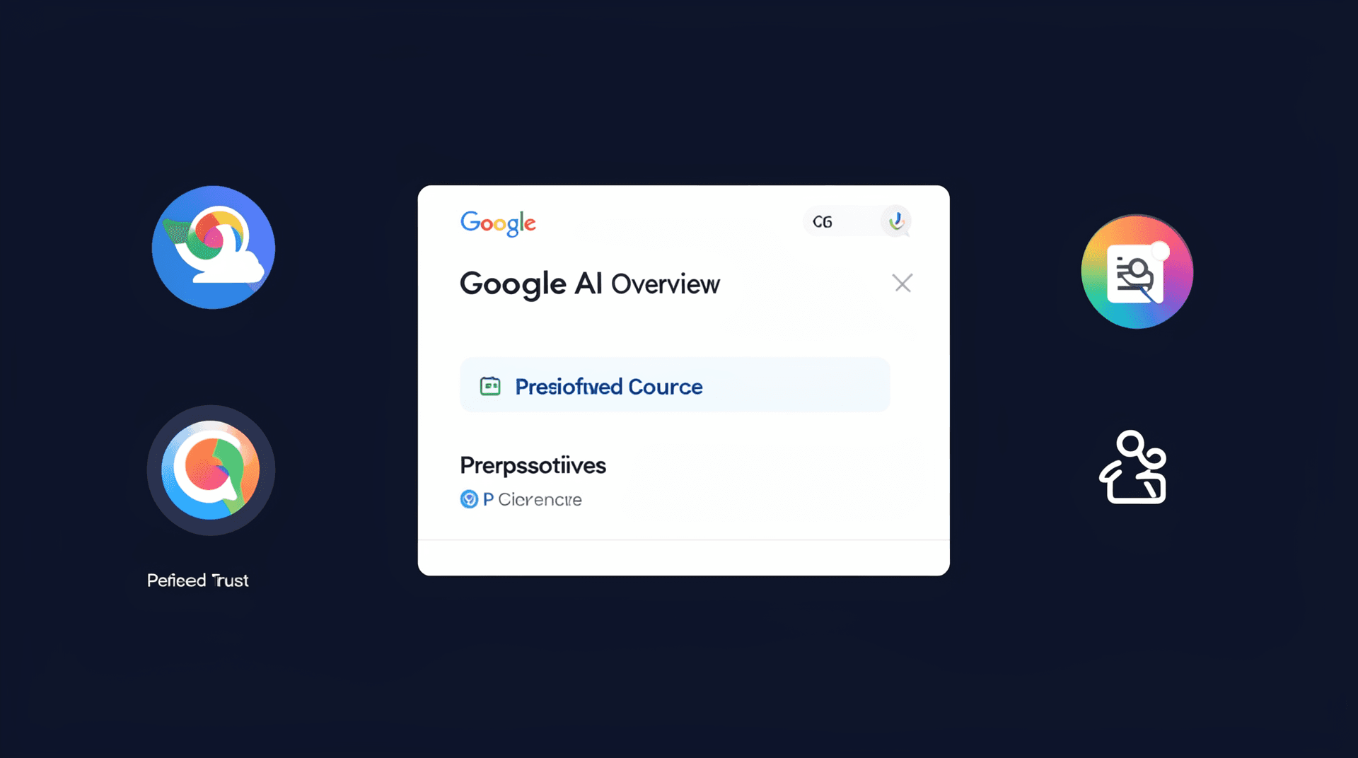 Google Preferred Sources label appearing inside an AI Overview response, showing how selected websites get priority placement in AI-generated search answers